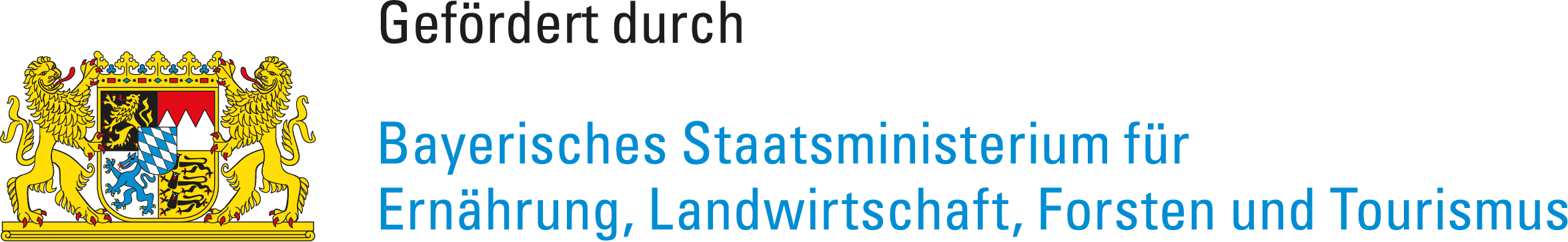 Gefördert durch das Bayerische Staatsministerium für Ernährung, Landwirtschaft, Forsten und Tourismus